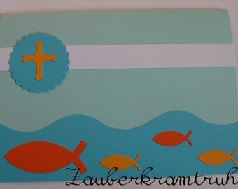 Einladung Taufe Bastelset Etsy