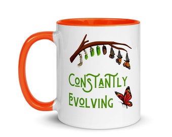 Constantly Evolving Mug with Color Inside