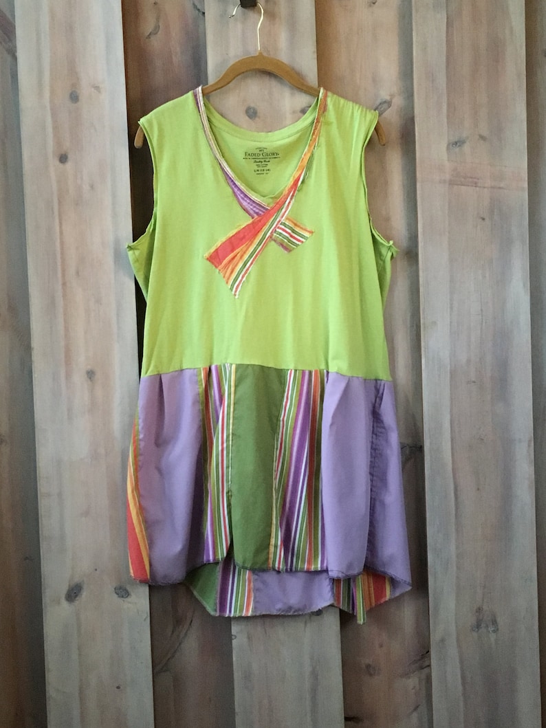 Boho Tunic Festival Tunic Upcycled Clothing Festival Wear Etsy