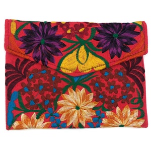 Mexican Clutch, Mexican wristlet, Mexican purse, Chiapas wristlet, Chiapas purse, San Cristóbal wristlet, Chiapas clutch,