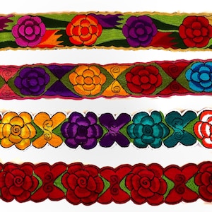 Mexican Embroidered Belt