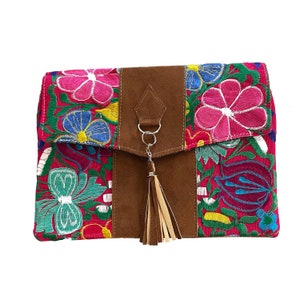 Mexican Crossbody Purse, Mexican Shoulder Purse