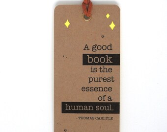 Bookmark - Book quote - Lime green