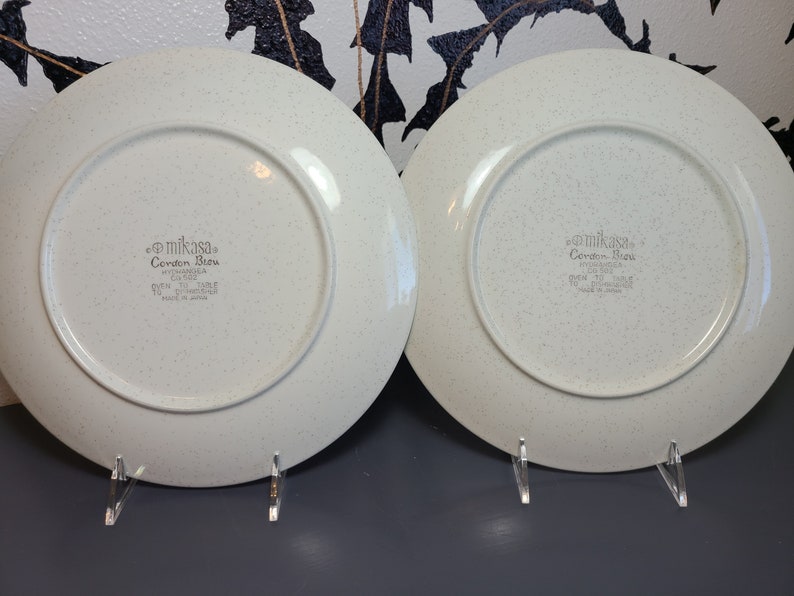 Mikasa Cordon Bleu Hydrangea Set/2 Dinner Plates Set/4 Salad Etsy