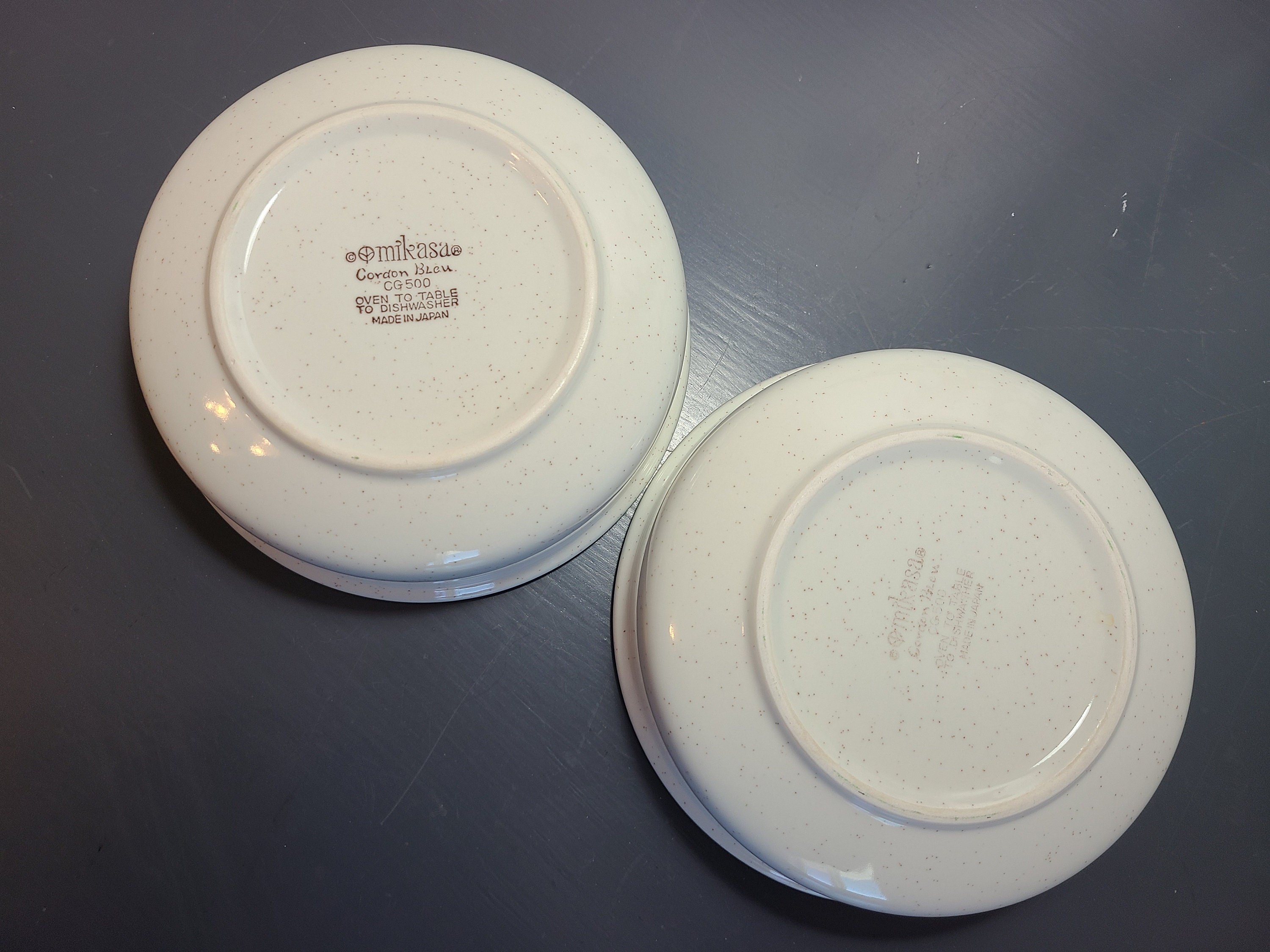 Mikasa Cordon Bleu Hydrangea Set/2 Dinner Plates Set/4 Salad Etsy