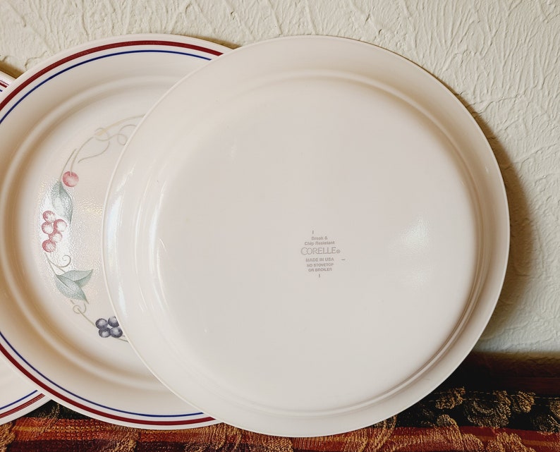 Corelle Abundance Sets of Dinner & Luncheon Plate by Corning Etsy