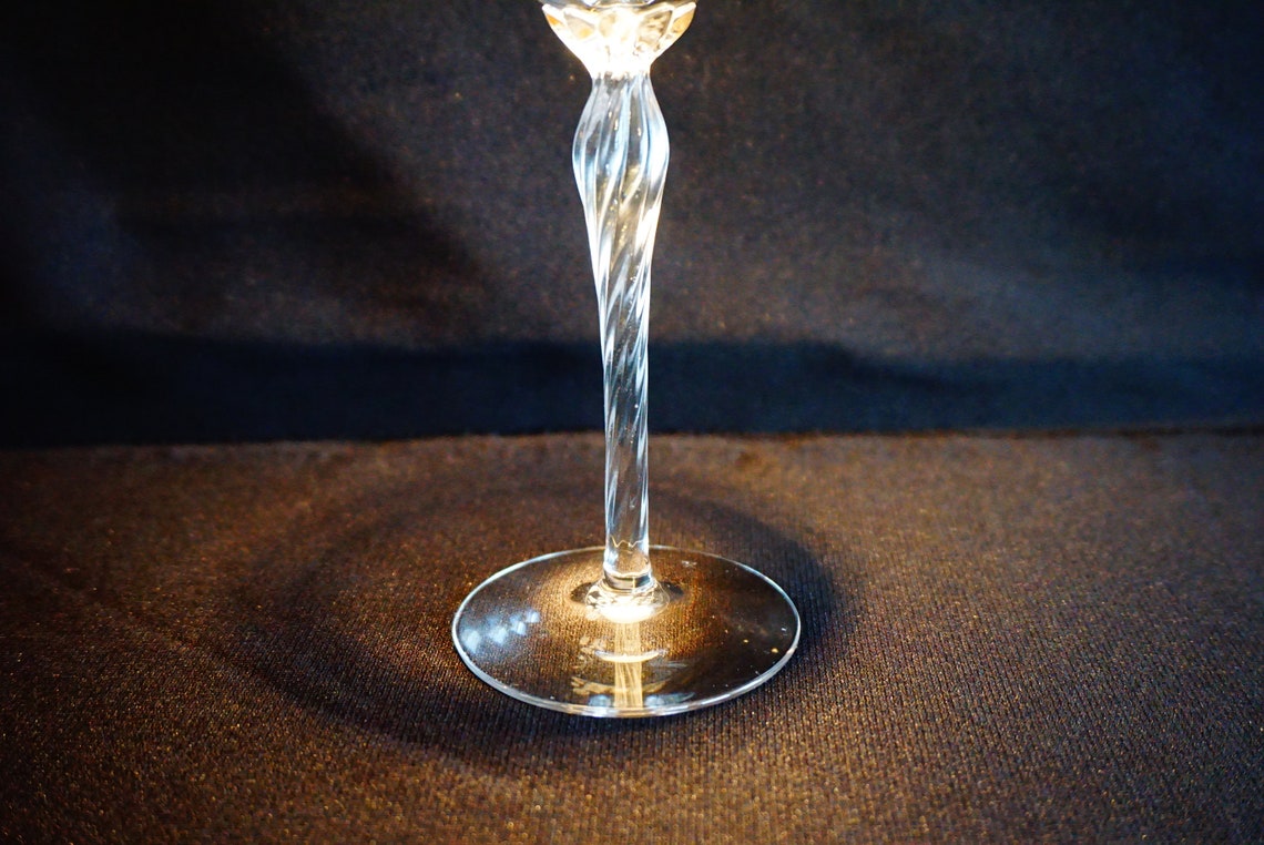 Lenox Monroe Wine Glass 75/8 Tall Stemware Gold Rim Etsy