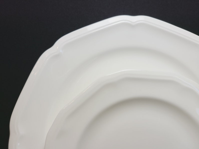 Mikasa Antique White Salad Plates Set or Dessert Bread Plate Etsy