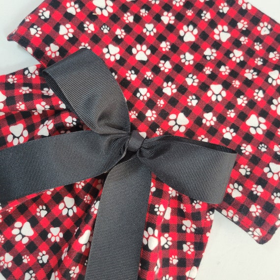 Buffalo plaid dog dress online