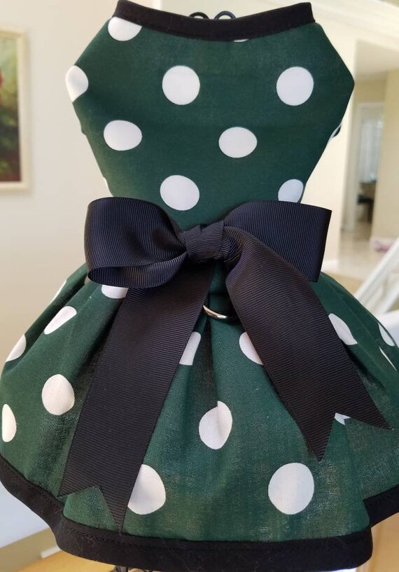 Green dog dress Clearance