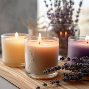 Candle of the Month Subscription, Get a Surprise Random Aromatherapy Candle Each Month, Hand-Poured Soy, Strong Scents, Great Gift for Her