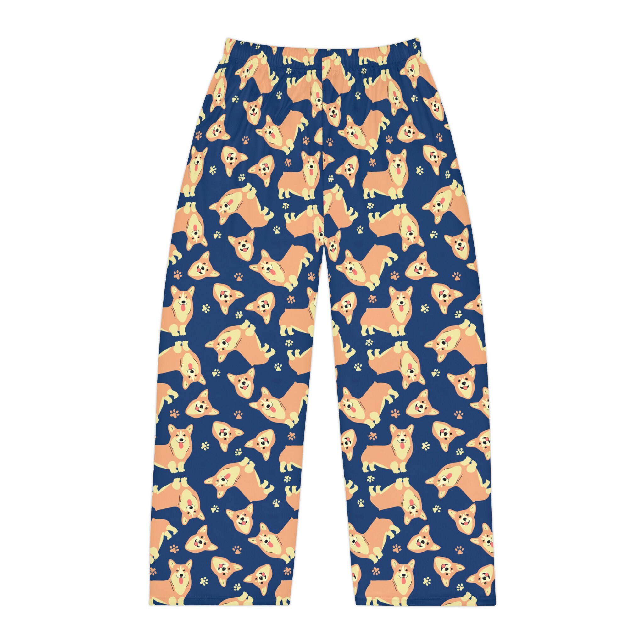 Corgi Men s Pajama Pants AOP Dog Jammies Gift for Him Corgi Lover Present Corgi Breeder Gift Funny Pants for Him or Her Etsy UK
