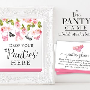 Lingerie Shower Invitation Printable Bridal Shower Invitations Lingerie ...