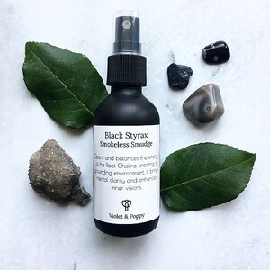 Black Styrax Smokeless Smudge