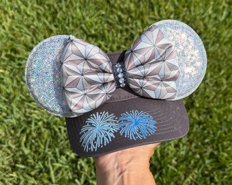 NEW color, Epcot Inspired, Mouse Ears, mickey ears, Minnie Ears, women, Disney visor, Disney parks essentials