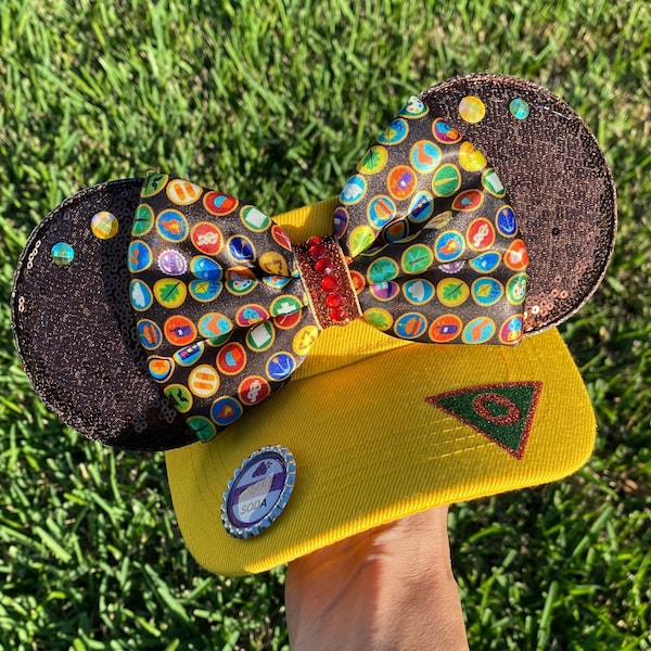 Russell Inspired visor, Mouse Ears, mickey ears, Minnie Ears, disney visor