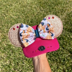 Pocahontas Inspired visor, Mouse Ears, mickey ears, Minnie Ears, adult, women, Disney visor