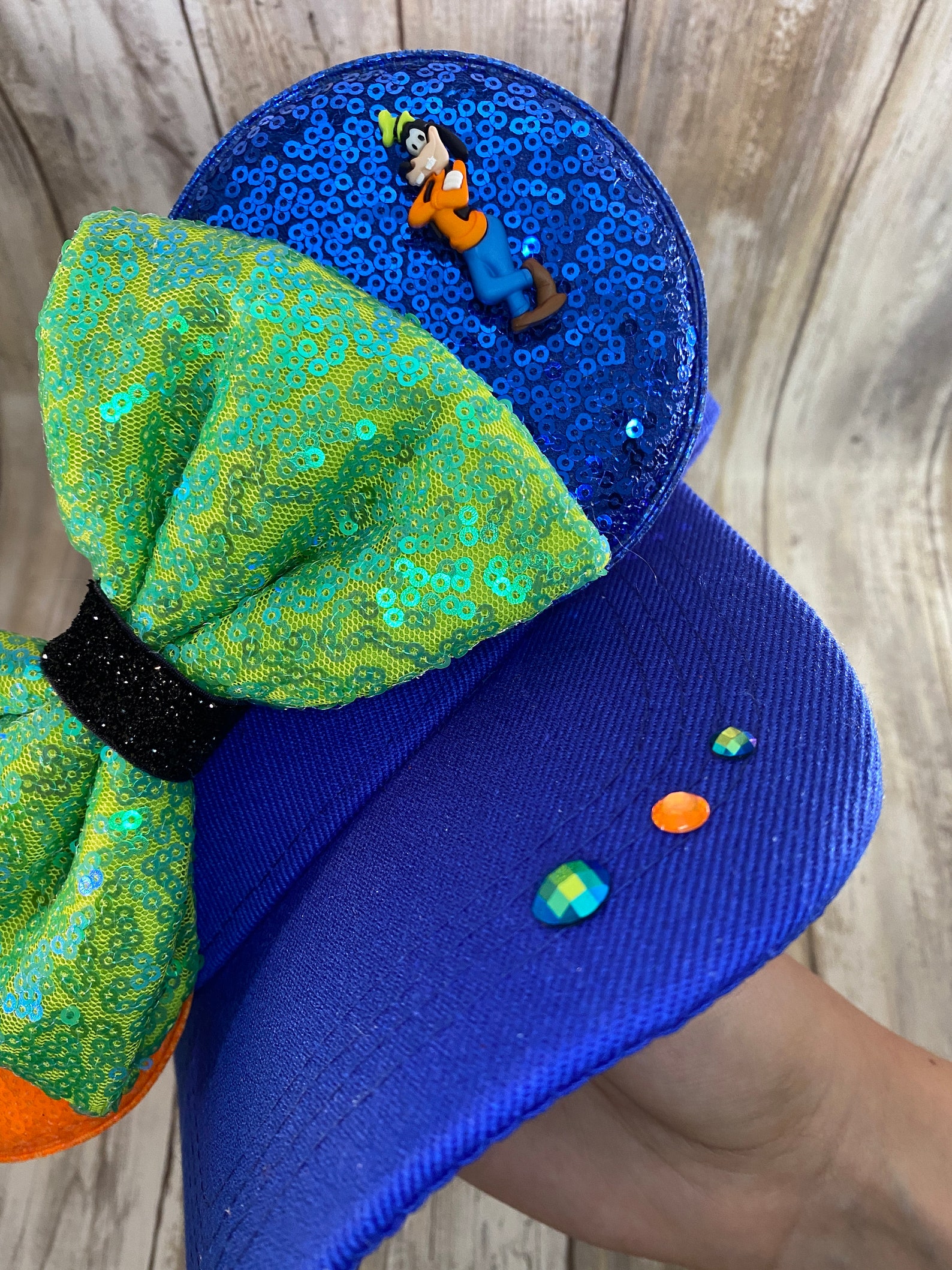 Goofy Inspired visor adults women visor disney visor Etsy