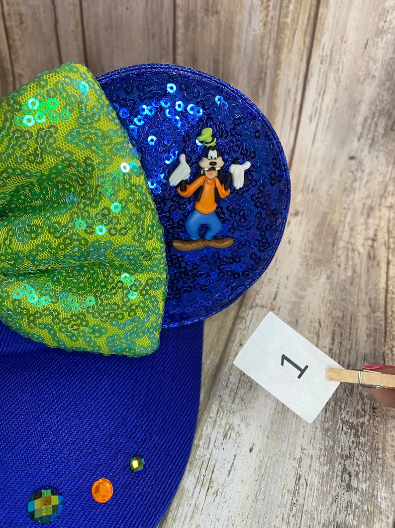 Goofy Inspired Adults Women Visor Disney Visor Disney Etsy