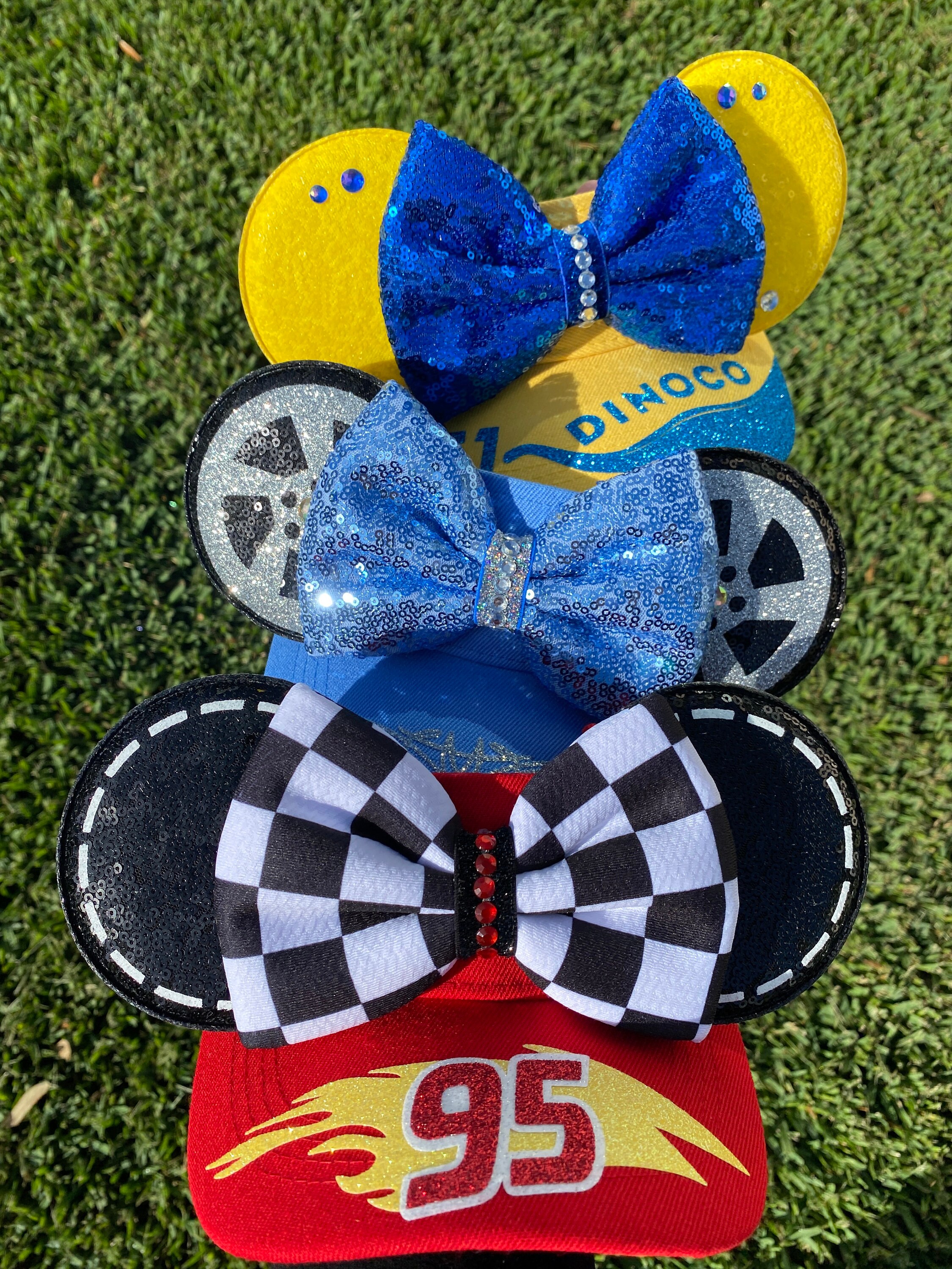 Cruz Ramirez Inspired Visor Yellow Visor Disney Visor Etsy