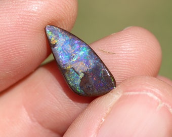 Beautiful 8.8ct Freeform Solid Queensland Boulder Opal 868 Australian Opal - Please Read ENTIRE Listing Description Carefully