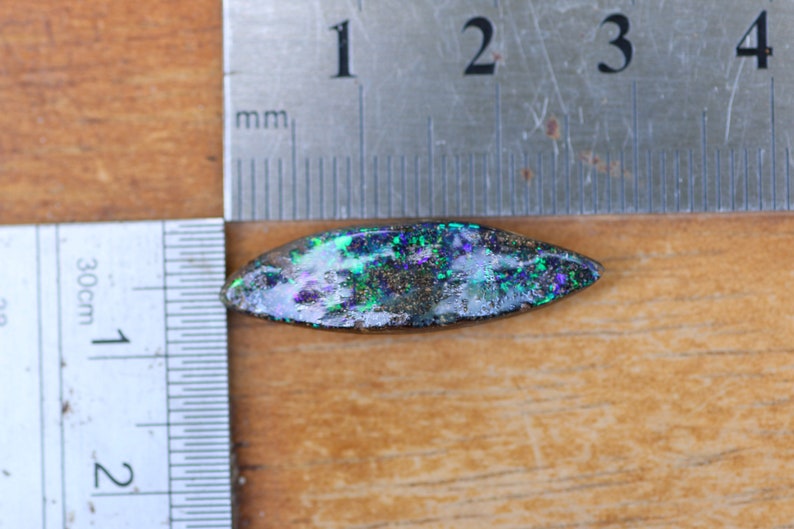 Beautiful 8.8ct Freeform Solid Queensland Boulder Opal 868 Australian Opal - Please Read ENTIRE Listing Description Carefully