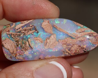 Large 41.9ct Freeform Natural Australian Pipe Opal (637) - IMPERFECTIONS - Details in Description