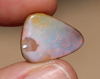 Natural Australian Boulder Opal 9.4ct – Solid Gemstone From Winton Queensland (437)