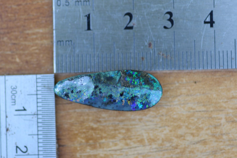 Unique 11ct freeform Solid Australian Boulder Opal 948 Please READ ENTIRE DESCRIPTION Carefully