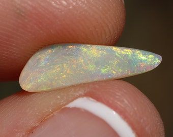 Lovely 1.4ct Pastel Natural Australian Mintabie Opal (640) - Please pay close attention to measurement photos