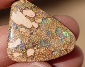 14.6ct Natural Australian Pipe Opal – Freeform Gemstone (825)