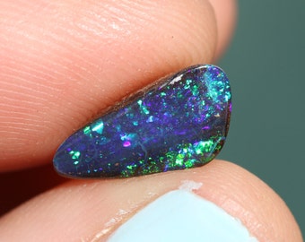 Gorgeous 2.8ct Freeform Solid Australian Boulder Opal - (515) - Please READ ENTIRE Description Carefully