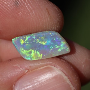 Lightning Ridge Opal: 2.3ct Freeform Natural Australian Gemstone
