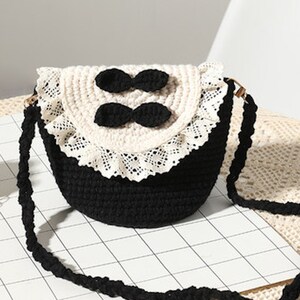 Crochet Crossbody Bag, Amigurumi Bag, Crochet Bag, Beach Summer Crochet ...