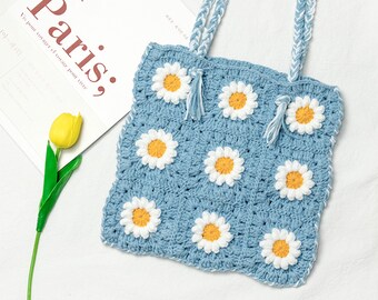 flower bag crochet