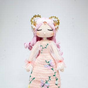 Crochet zodiac doll, amigurumi zodiac doll, handmade zodiac doll - Virgo