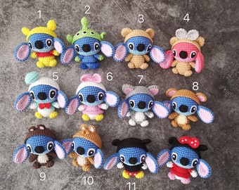 handmade realistic stitch doll