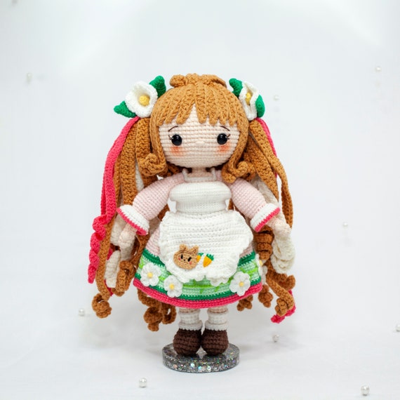 princess doll crochet doll for sale amigurumi girl 2022 handmade doll personalized doll amigurumi doll Crochet doll cuddle doll