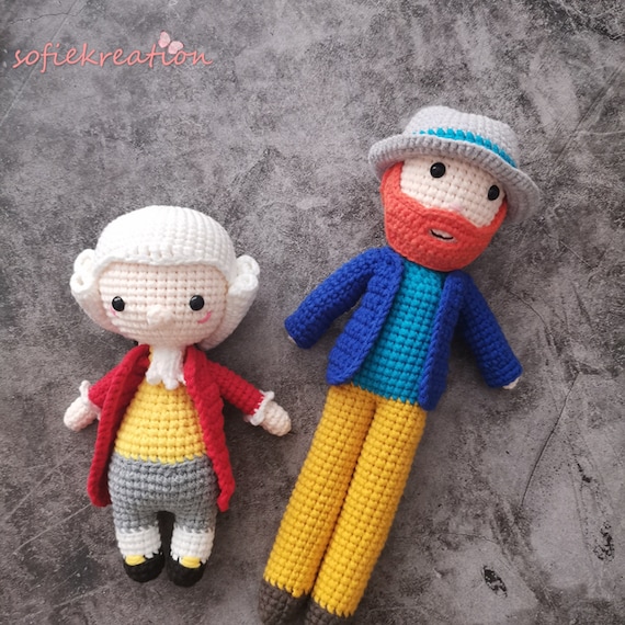 van gogh amigurumi pattern