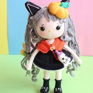 Crochet doll, amigurumi doll, handmade doll, crochet doll for sale, personalized doll, princess doll, stuffed doll, cuddle doll image 2