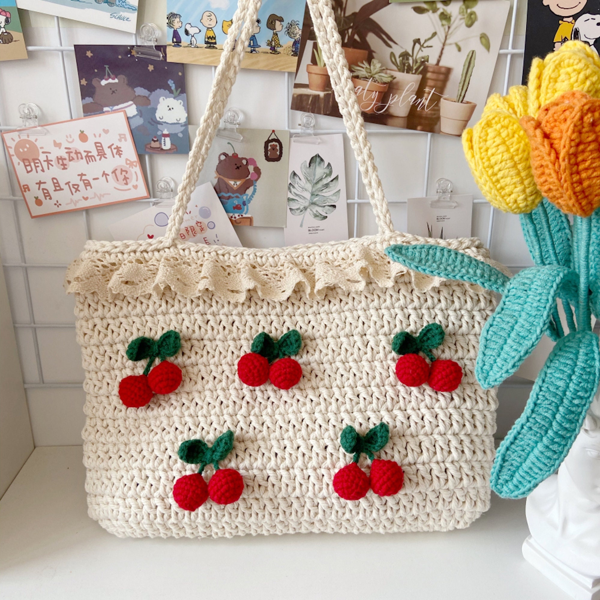 Crochet Bag Amigurumi Bags Crochet Shoulder Bag Crochet - Etsy