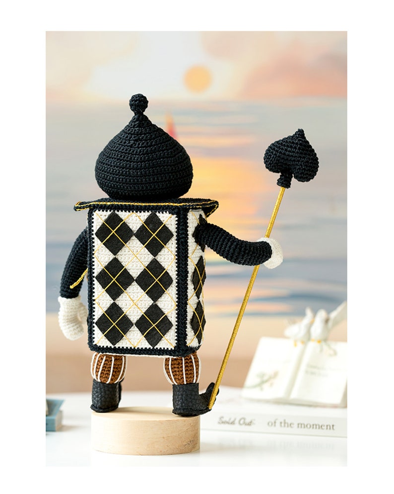 Crochet Playing Cards Doll Amigurumi Playing Cards Doll Etsy