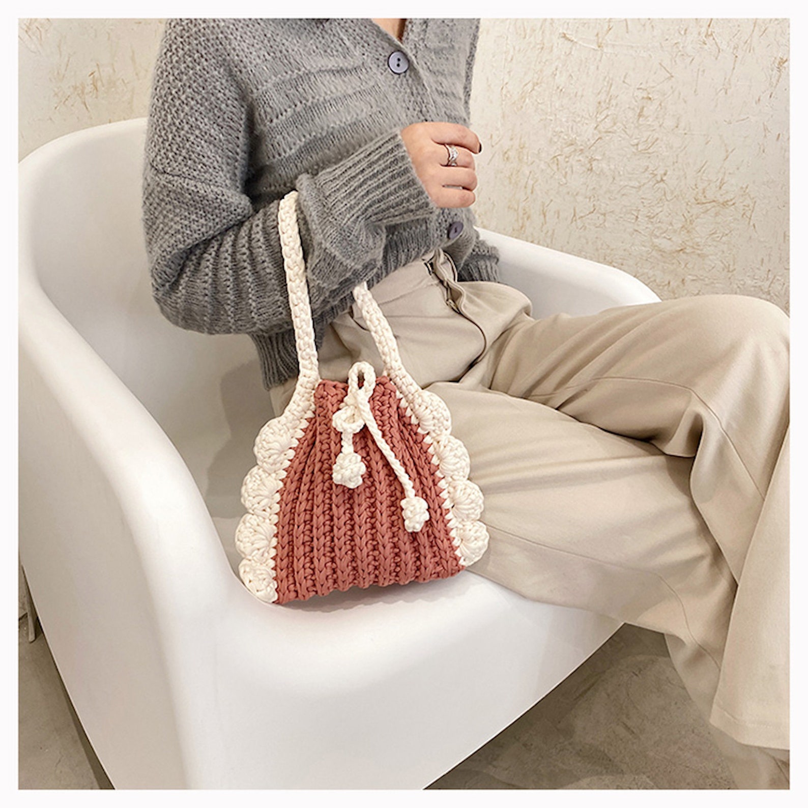 Crochet Pouch Bag Amigurumi Pouch Bags Pouch Bag Knitted Etsy