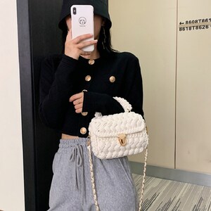 Crochet Crossbody Bag, Amigurumi Bag, Crochet Bag, Crochet Bag, Crochet ...