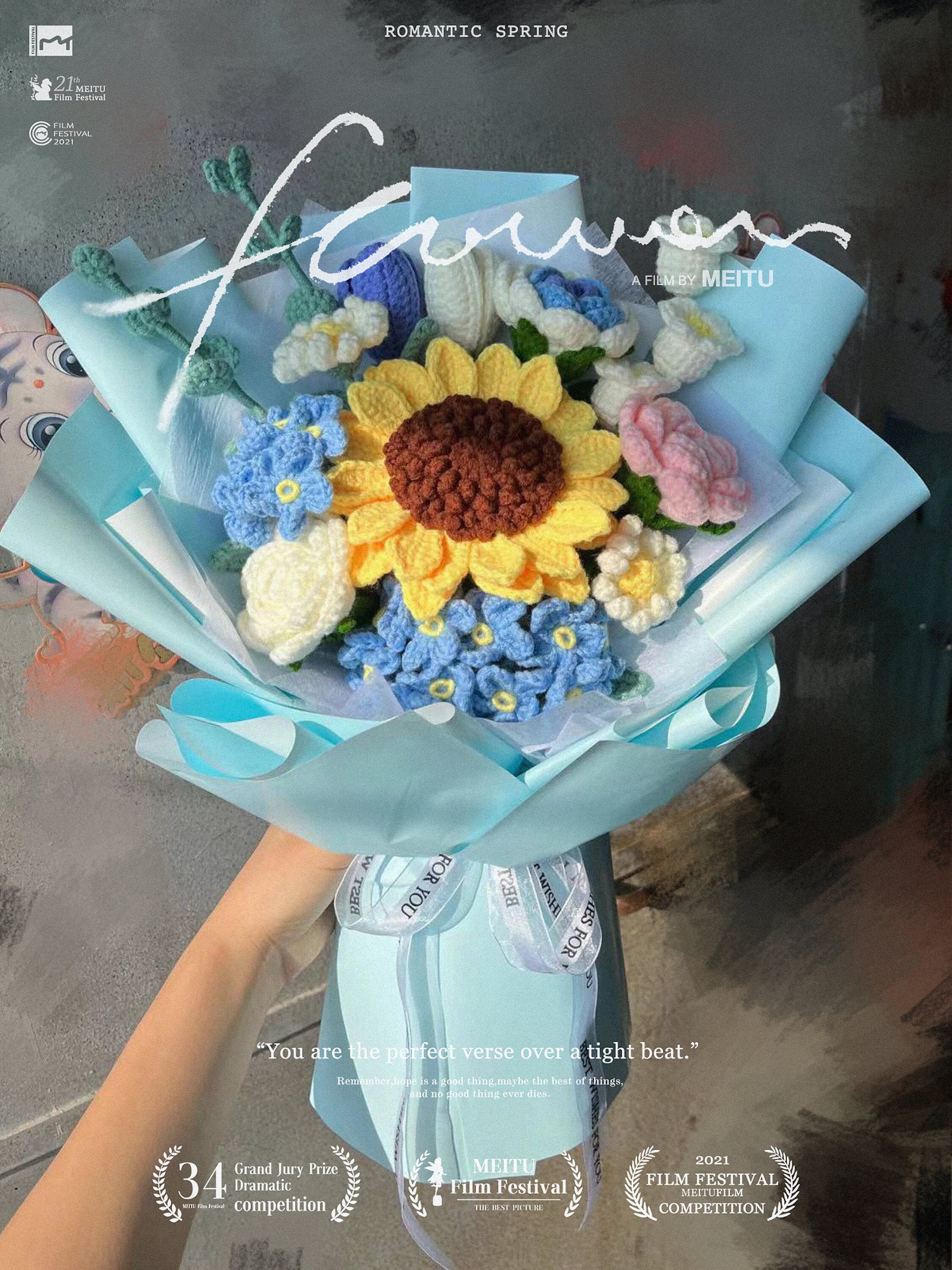 Limited Time Bargain Bouquet con el papel coreano