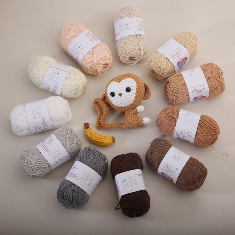 Amigurumi cotton yarn knitting yarn crochet soft yarn baby Etsy