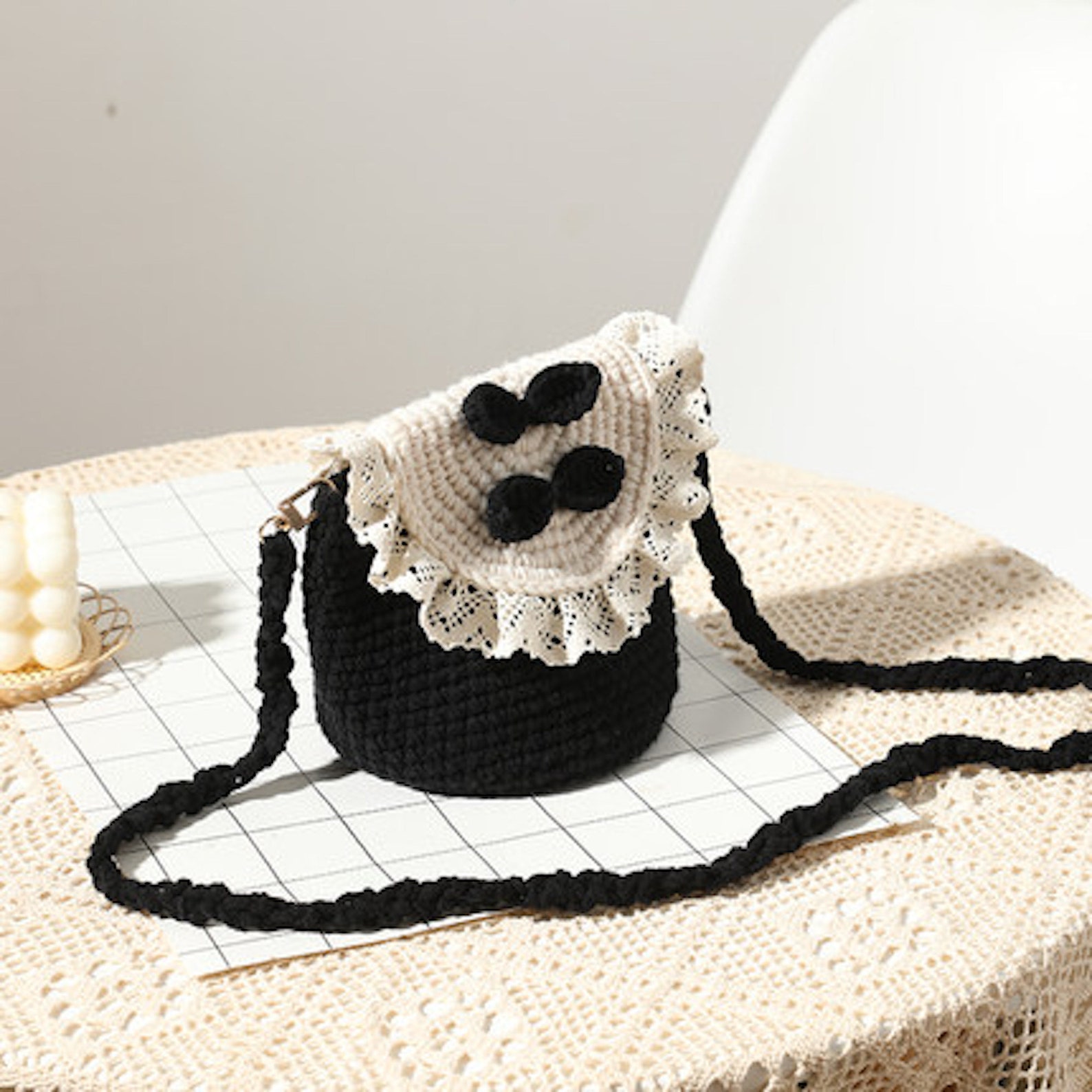 Crochet Crossbody Bag Amigurumi Bag Crochet Bag Beach - Etsy