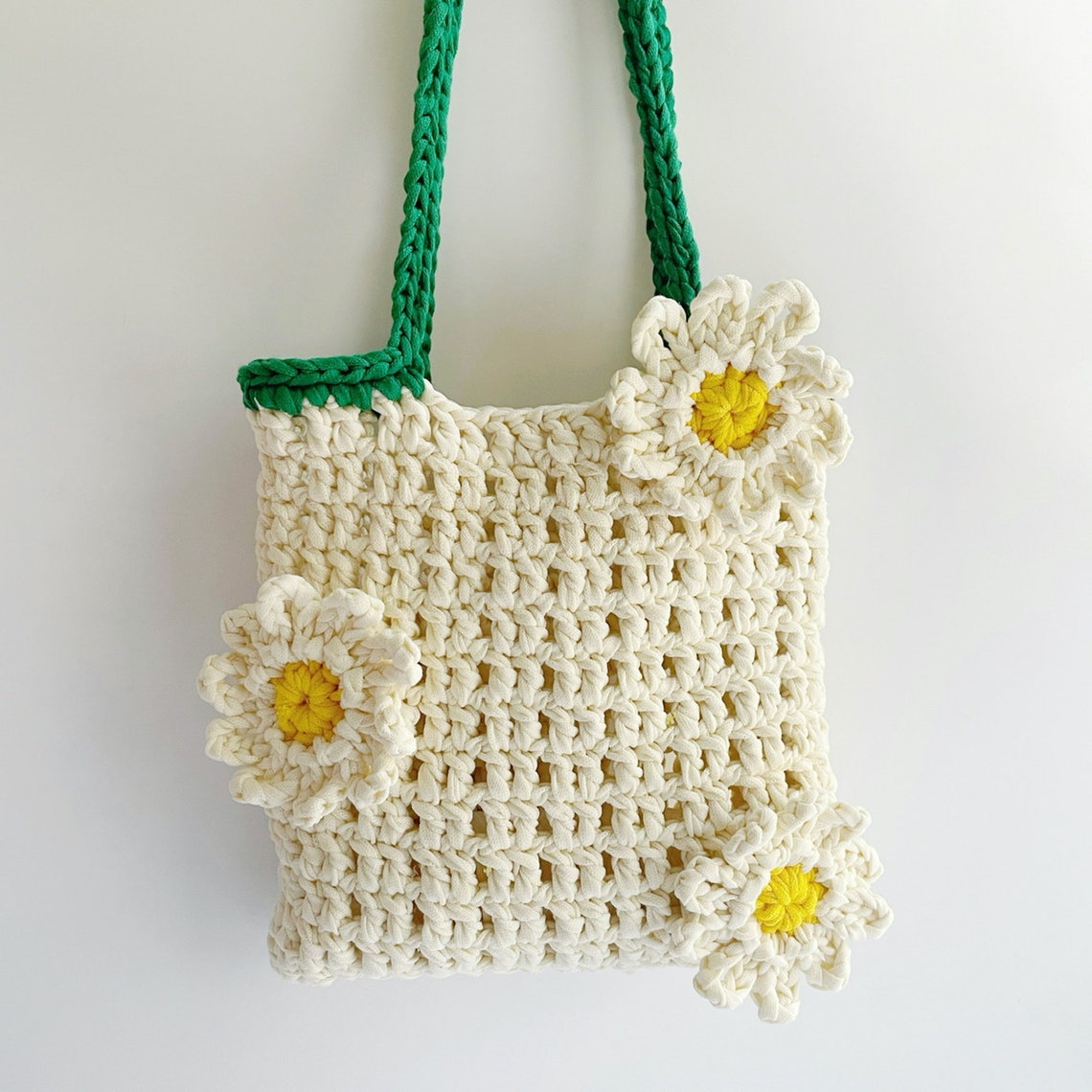 Crochet Sunflower Bags Amigurumi Flower Bags Crochet Bag - Etsy