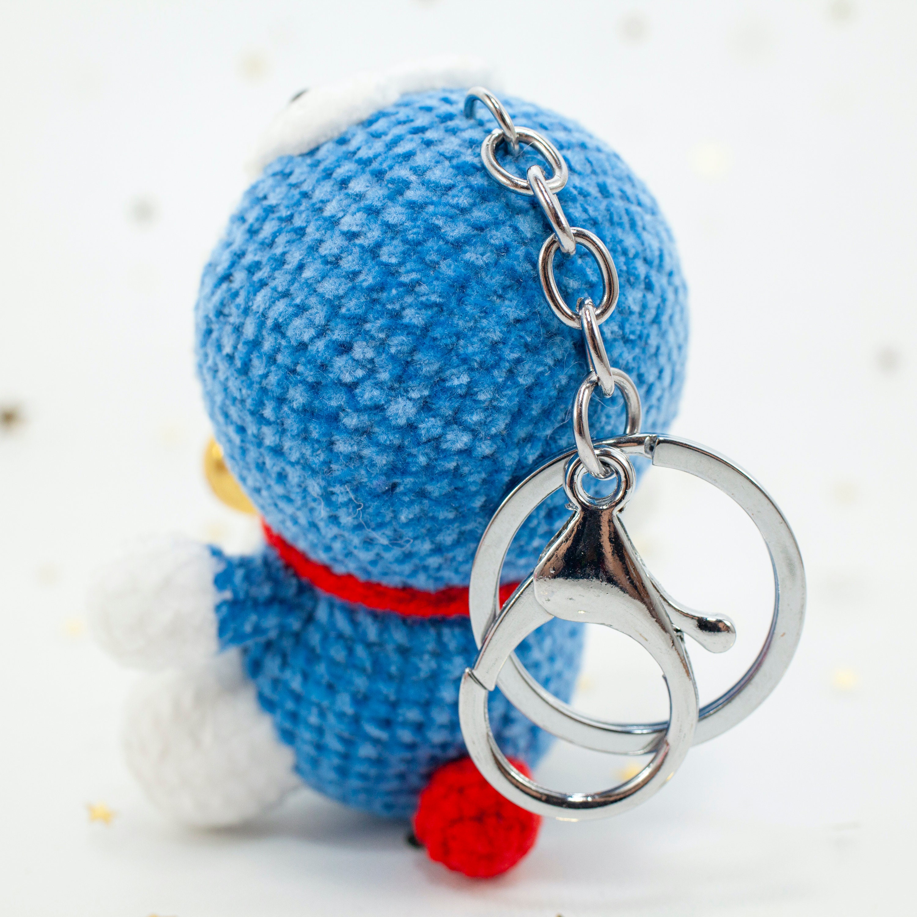Crochet Doraemon Keychain Crochet Doraemon Doraemon Etsy