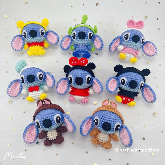 Porte clé Baby Stitch cœur – creamimy